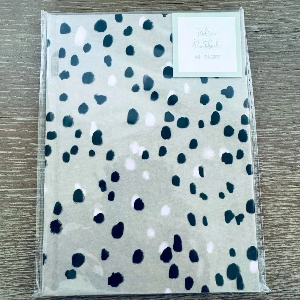 Gray Spotted Journal Notebook